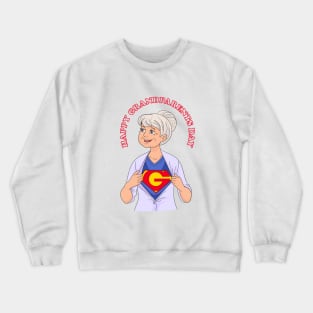 HAPPY GRANDPARENTS DAY Crewneck Sweatshirt